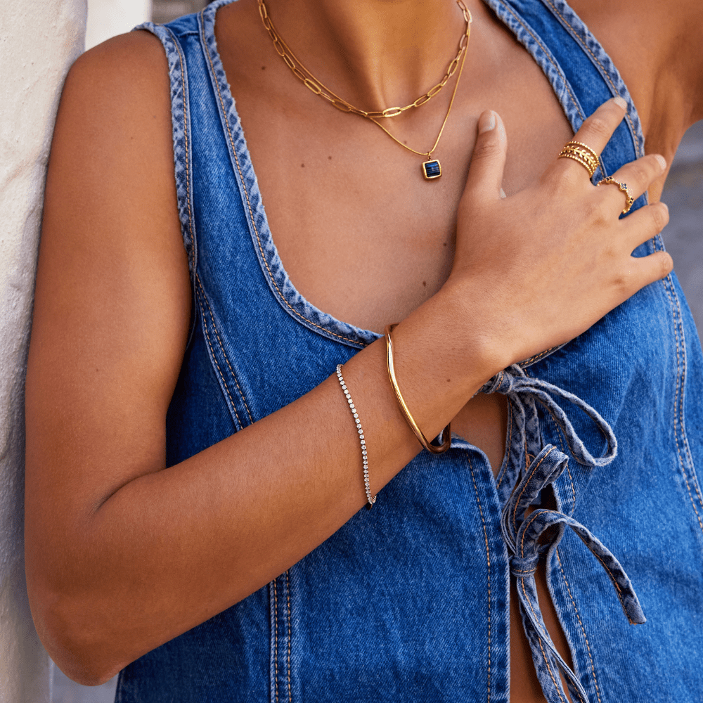 Bracelete Veena Dourado