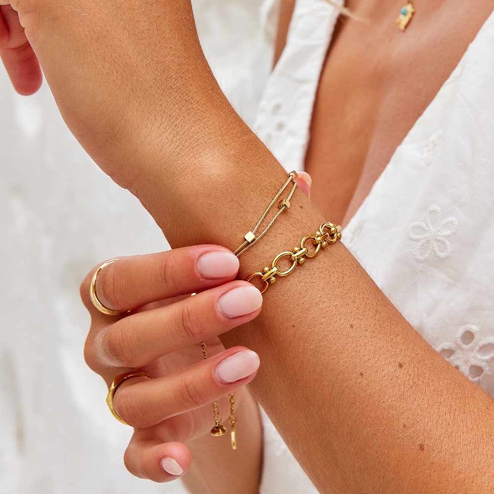 Pulseira Daniela Cubos em Camadas