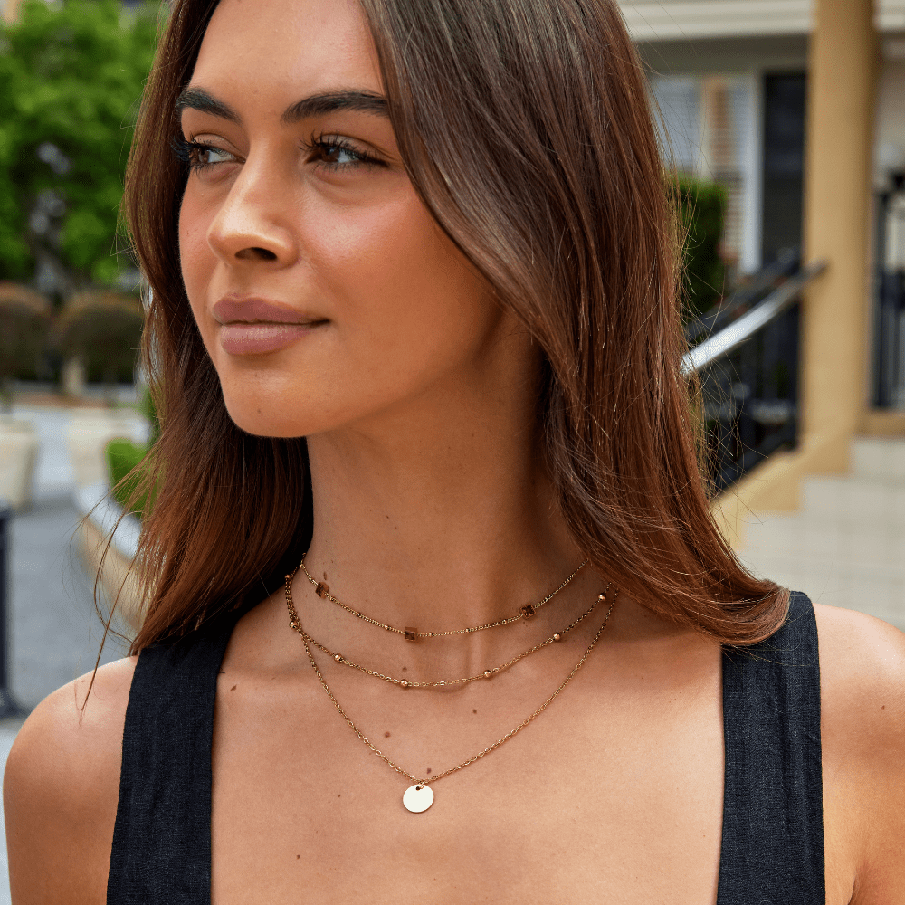 Colar de Cristal Vermelho Alberta