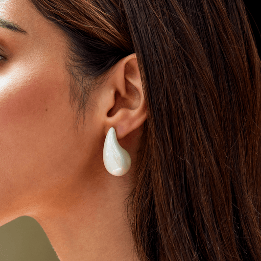 Brincos Elena Gota de Pérola