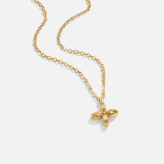 Colar Pétala de Cristal Elowyn