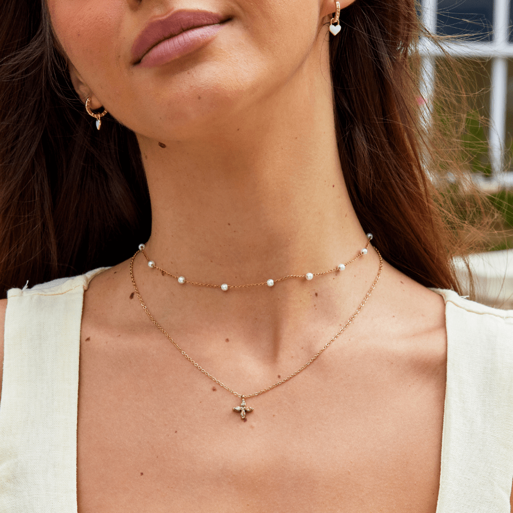 Colar Pétala de Cristal Elowyn