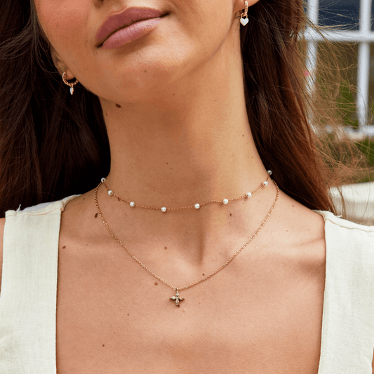 Colar Pétala de Cristal Elowyn