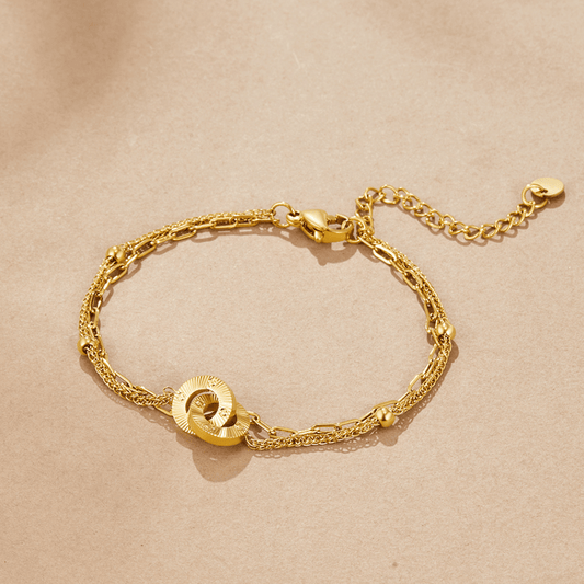 Pulseira Loop Eternidade em Camadas