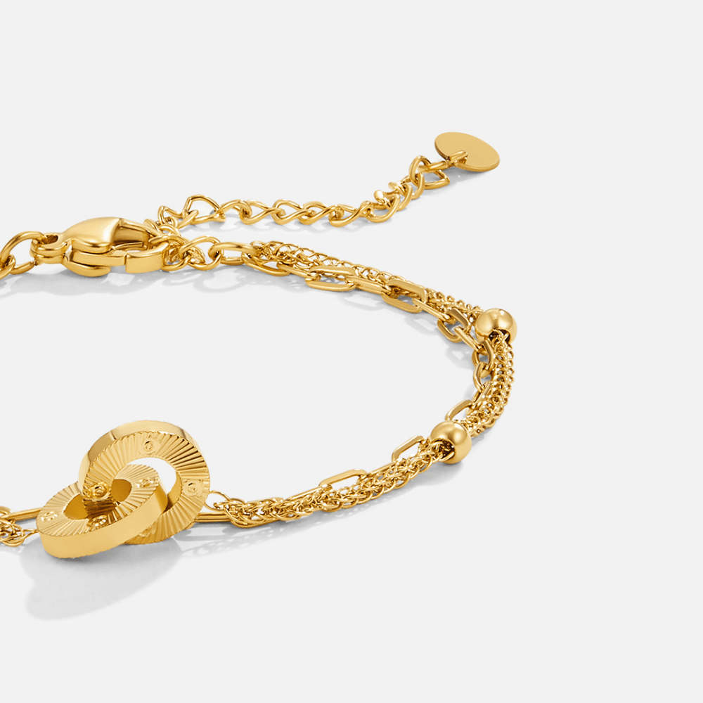 Pulseira Loop Eternidade em Camadas