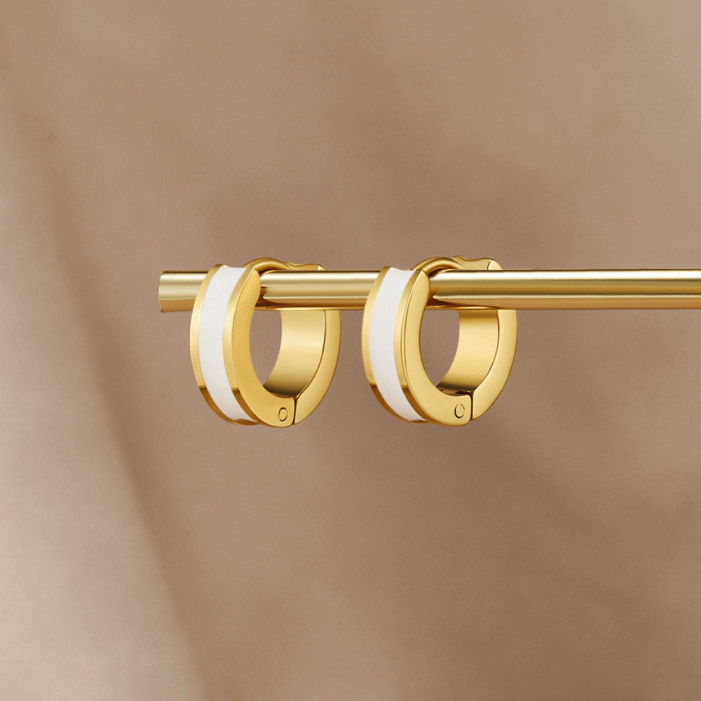 Brincos Argola Leigh Brancos