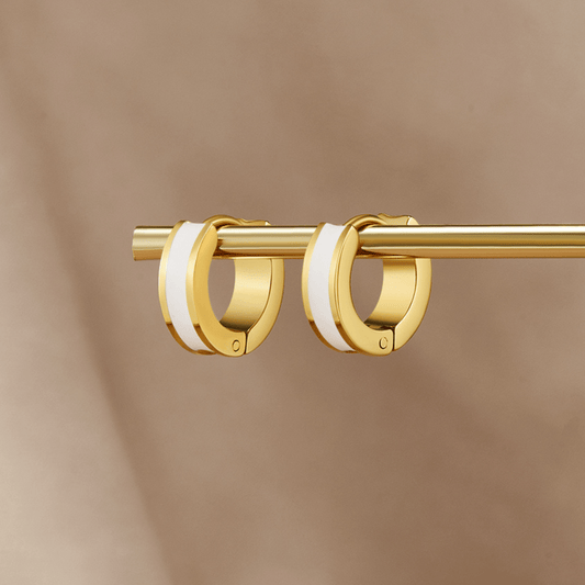 Brincos Argola Leigh Brancos