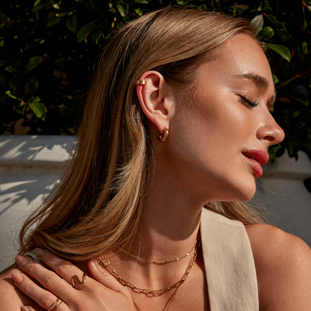 Bracelete de Orelha Millie Dourado