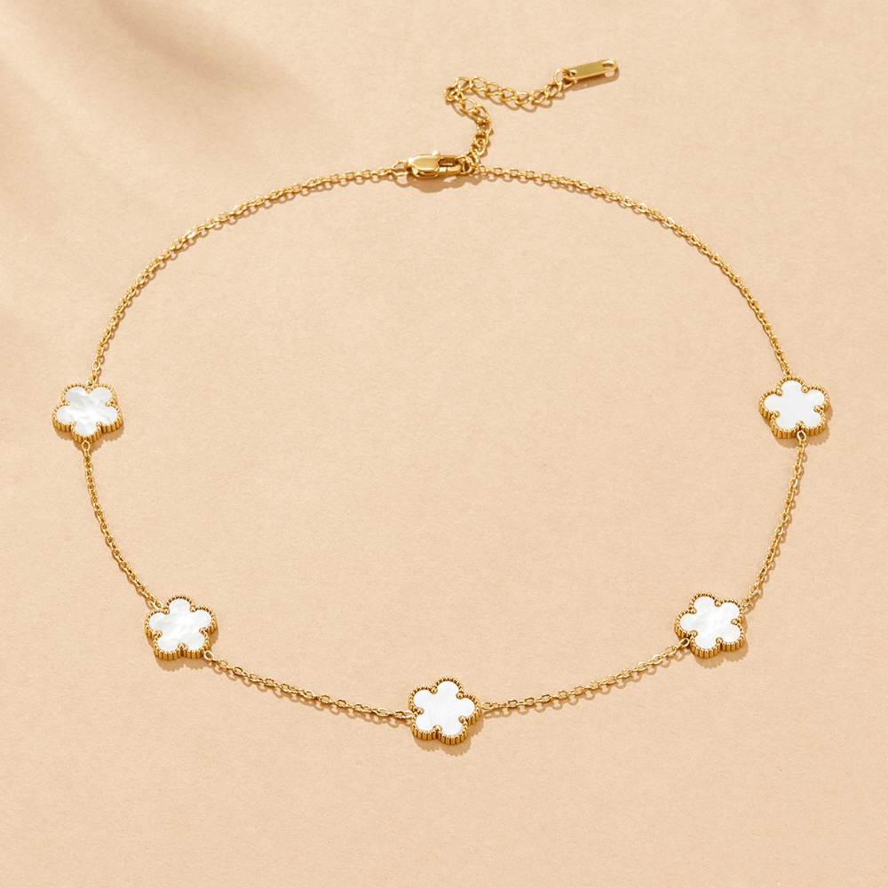 Colar Trevo de Madrepérola