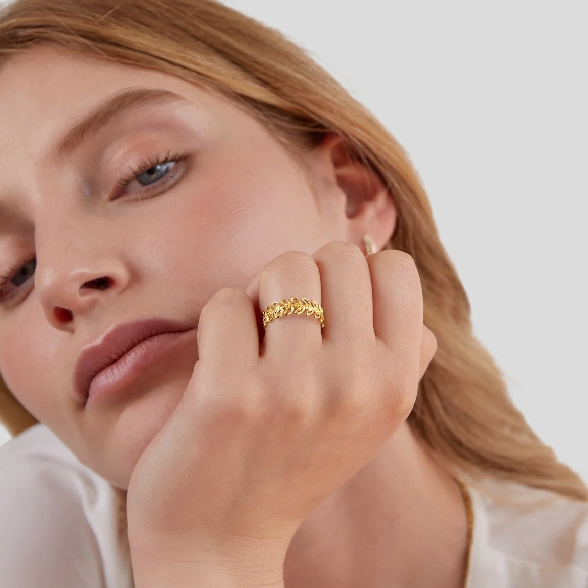 Anel Summer Bloom Folha