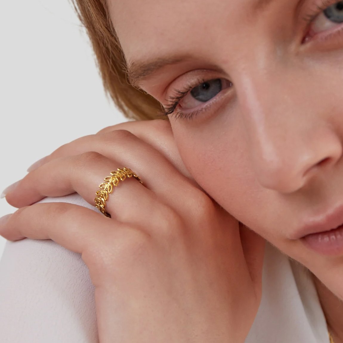 Anel Summer Bloom Folha